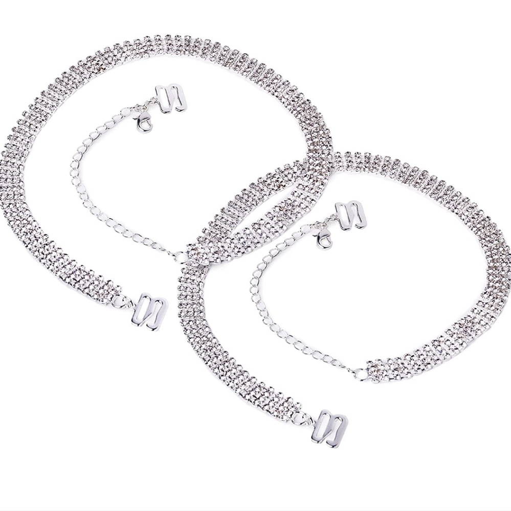 Diamante Glam Bra Straps